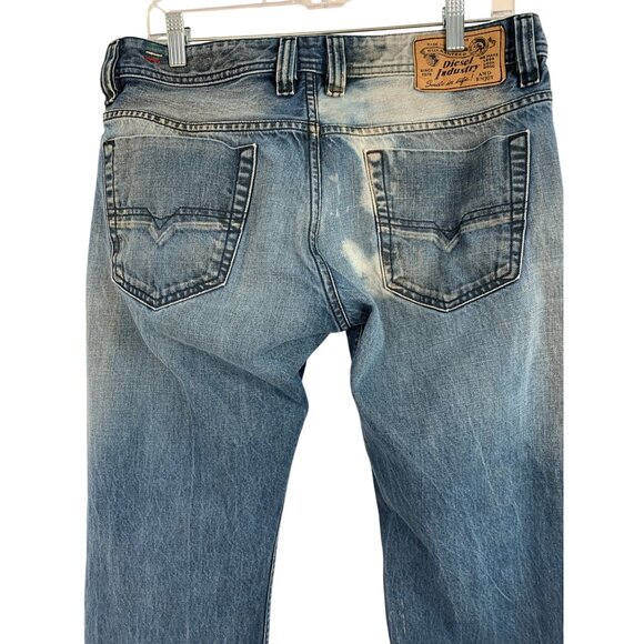 Diesel Viker Mens Jeans 32 x 32 Button Fly Made In Italy Cotton Denim RN10225 - Picture 11 of 14